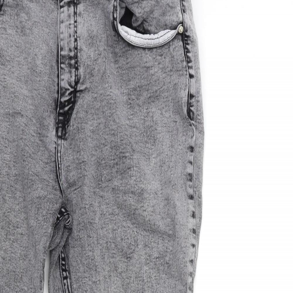 Denim & Co. Womens Grey  Denim Skinny Jeans Size 18 L27 in