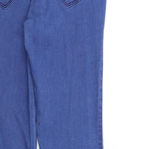 George Womens Blue  Denim Jegging Jeans Size 8 L32 in