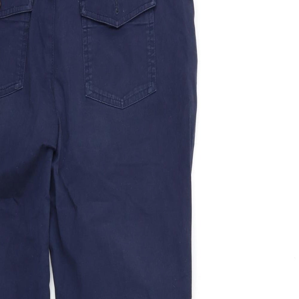 Preworn Womens Blue   Chino Trousers Size 34 in L30 in