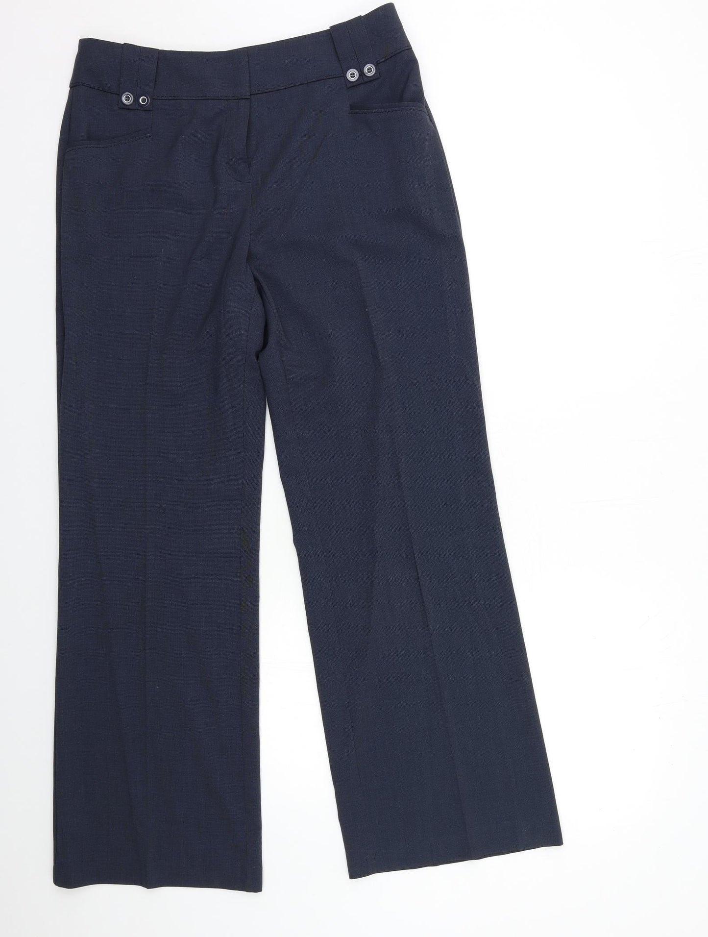 Per Una Womens Blue   Trousers  Size 12 L30 in