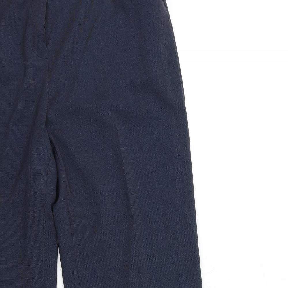 Per Una Womens Blue   Trousers  Size 12 L30 in