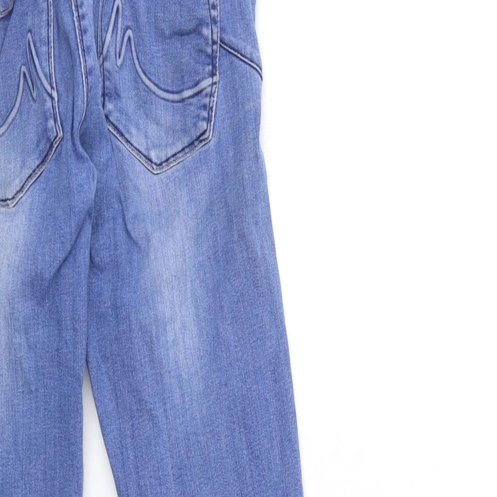 NEXT Womens Blue  Denim Skinny Jeans Size 10 L28 in