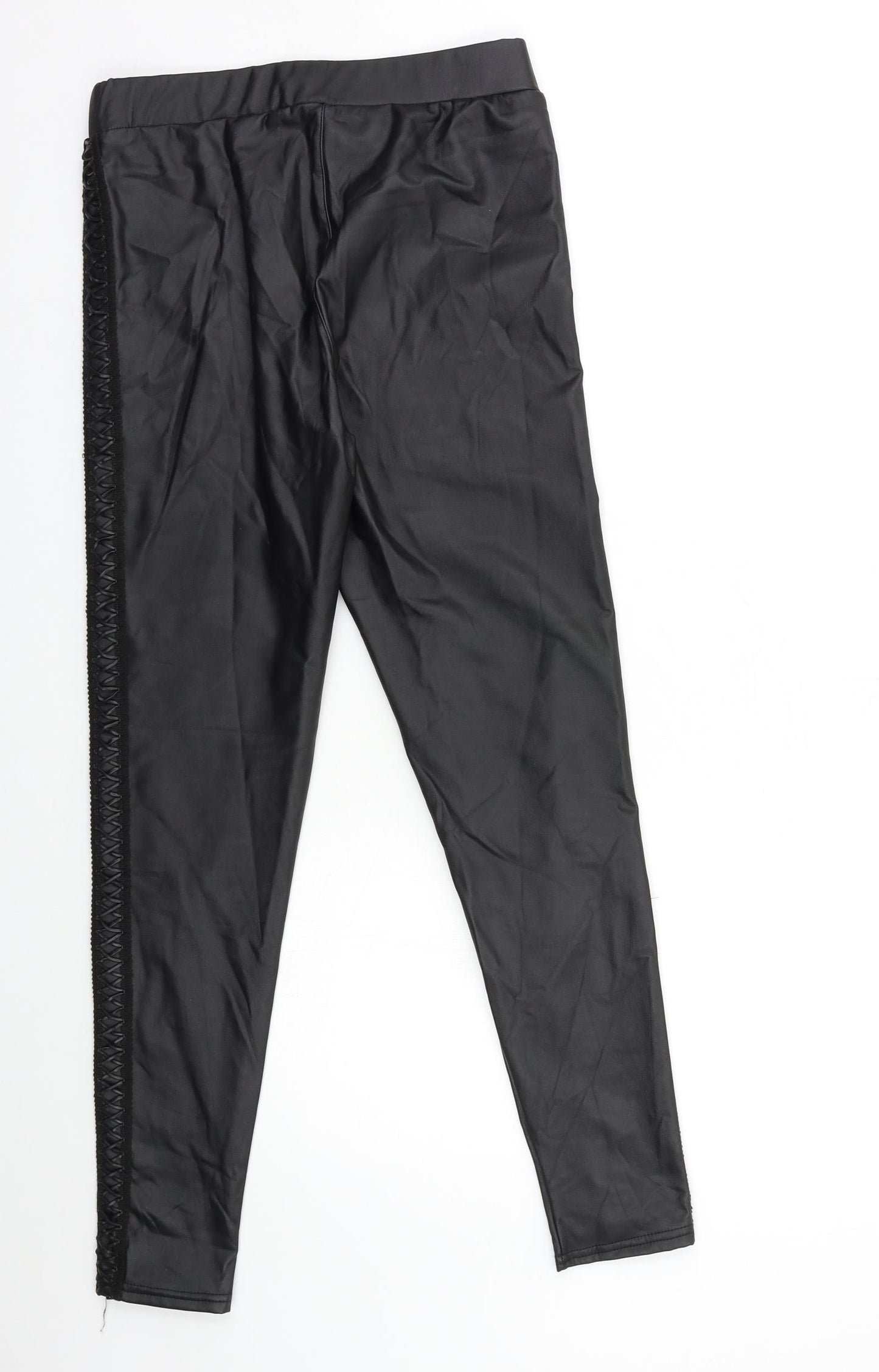 Hanel Haute Womens Black   Trousers  Size M L26 in