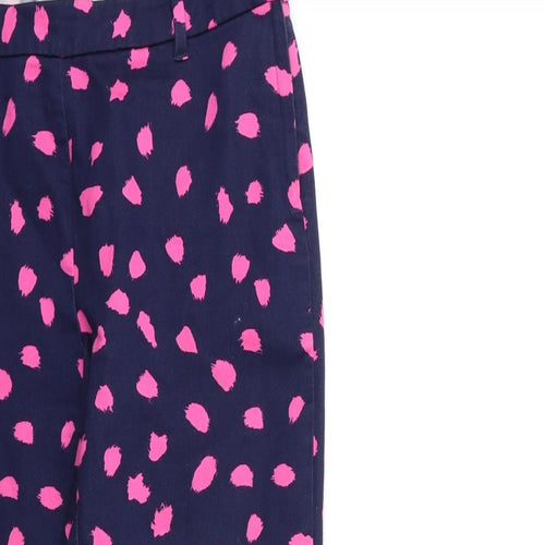 H&M Womens Blue   Trousers  Size 12 L26 in