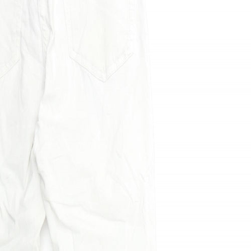 Topshop Womens White  Denim Skinny Jeans Size 30 in L32 in