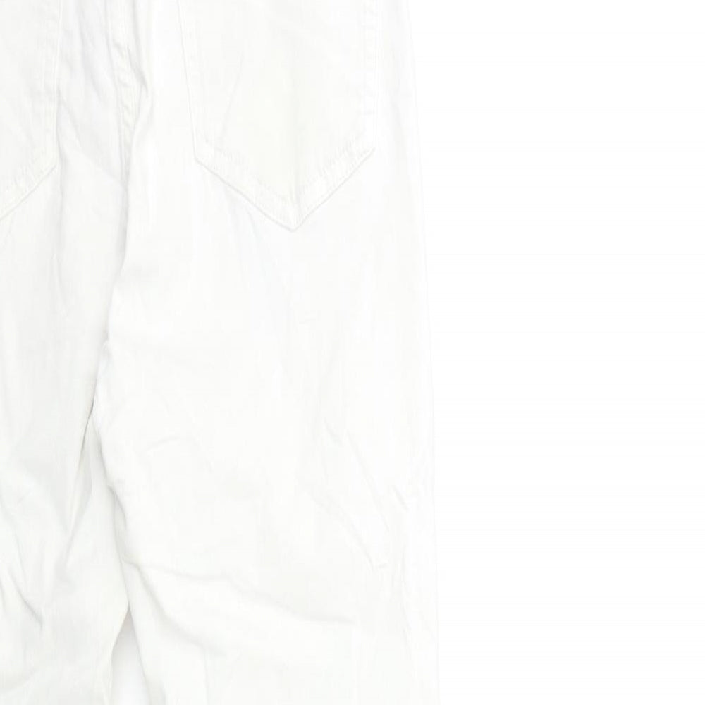 Topshop Womens White  Denim Skinny Jeans Size 30 in L32 in