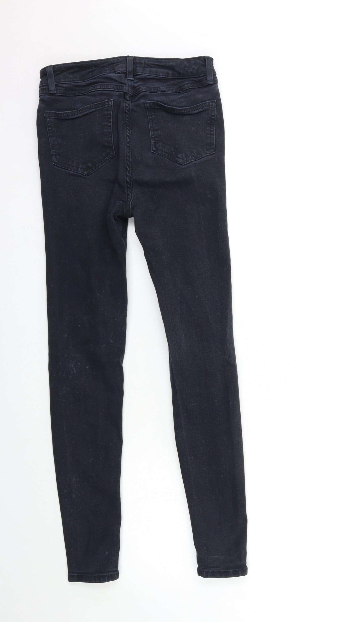 Denim & Co. Womens Blue  Denim Skinny Jeans Size 8 L27 in