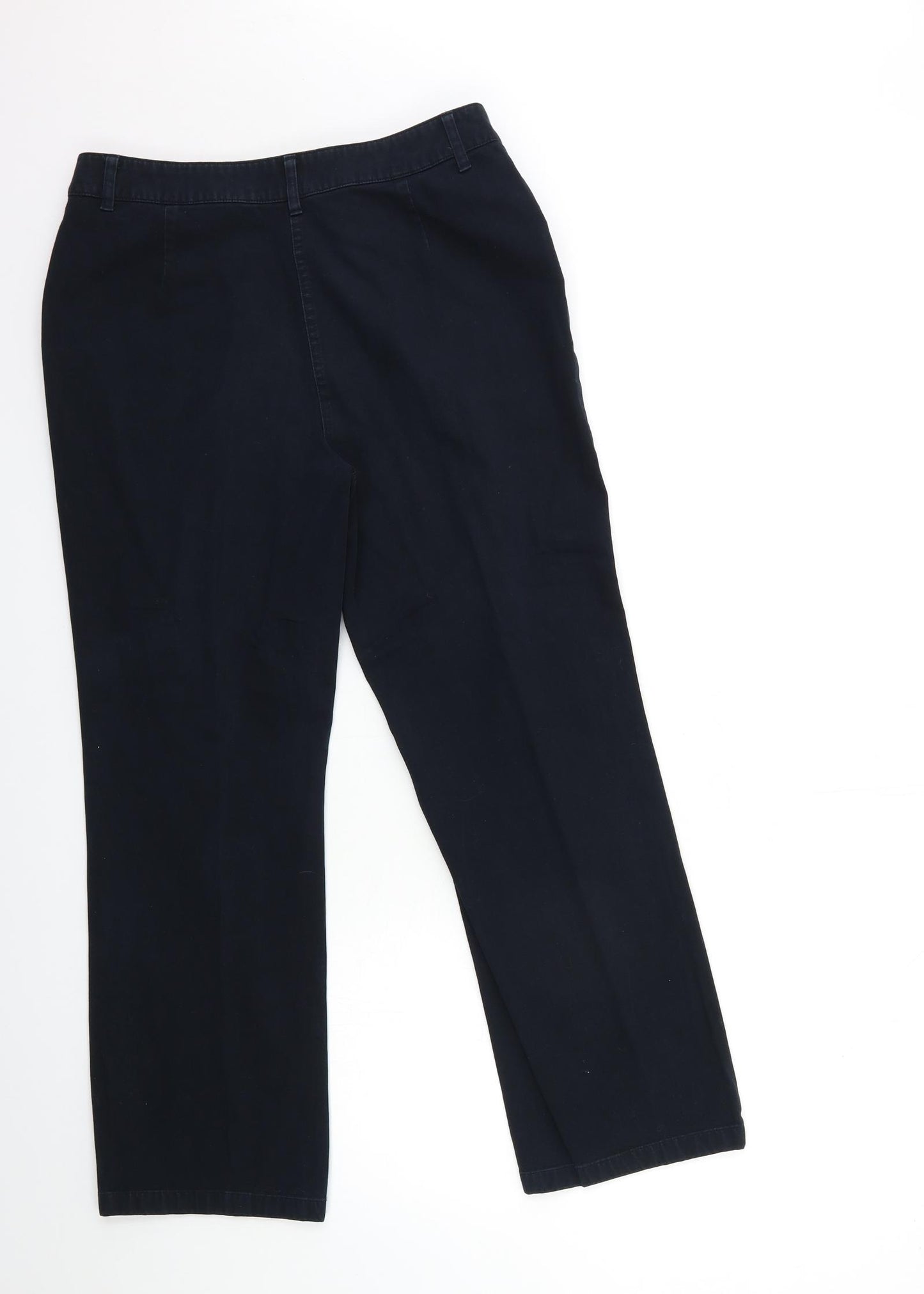 Marks and Spencer Womens Black   Trousers  Size 14 L27 in