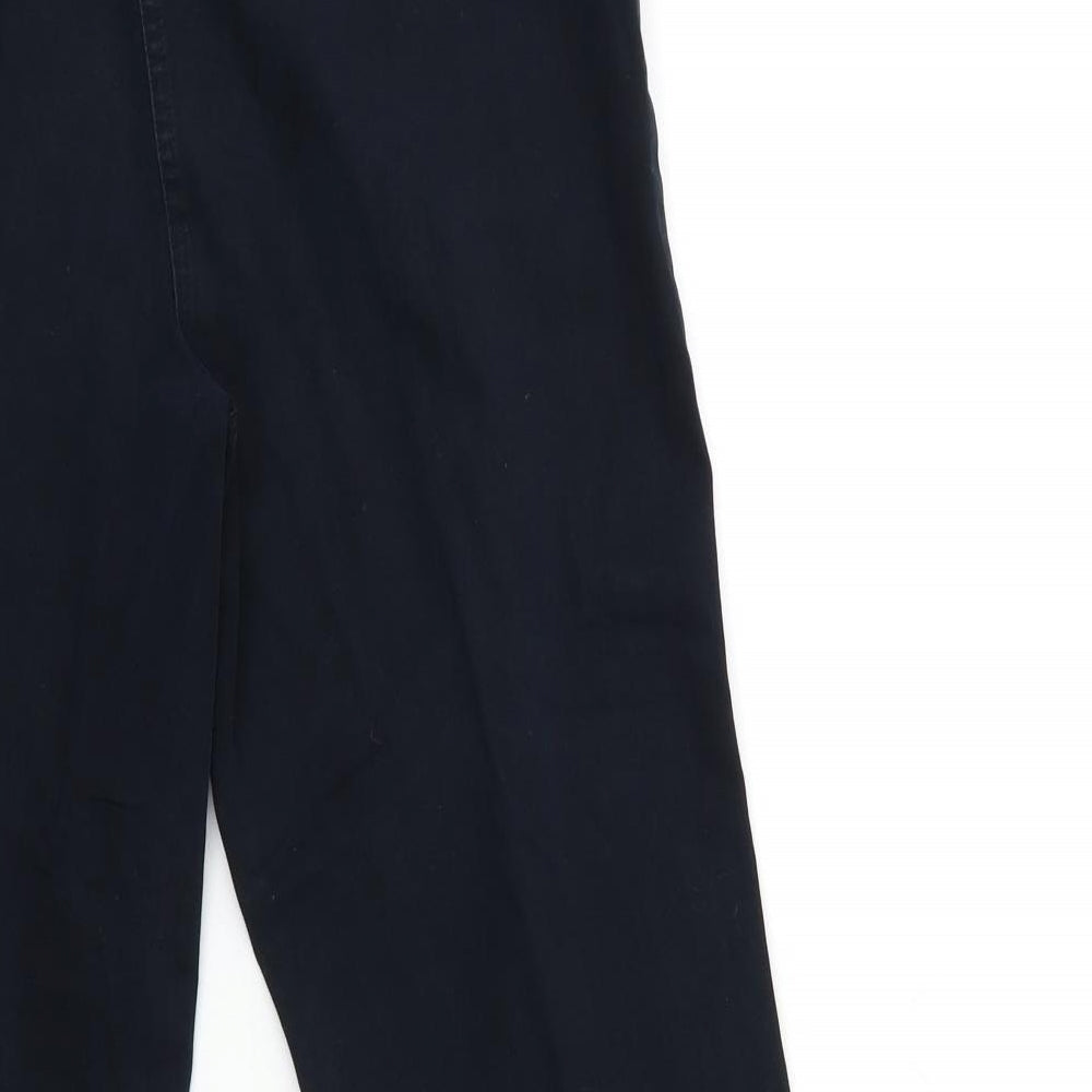 Marks and Spencer Womens Black   Trousers  Size 14 L27 in