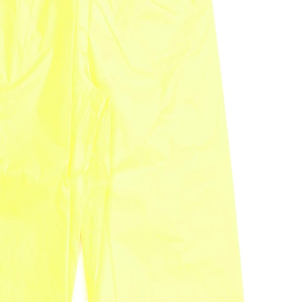 Portwest Mens Yellow Striped  Rain Trousers Trousers Size 34 in L31 in - WORK WEAR
