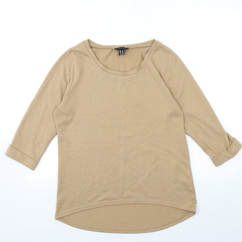 New Look Womens Brown  Knit Pullover Jumper Size 12