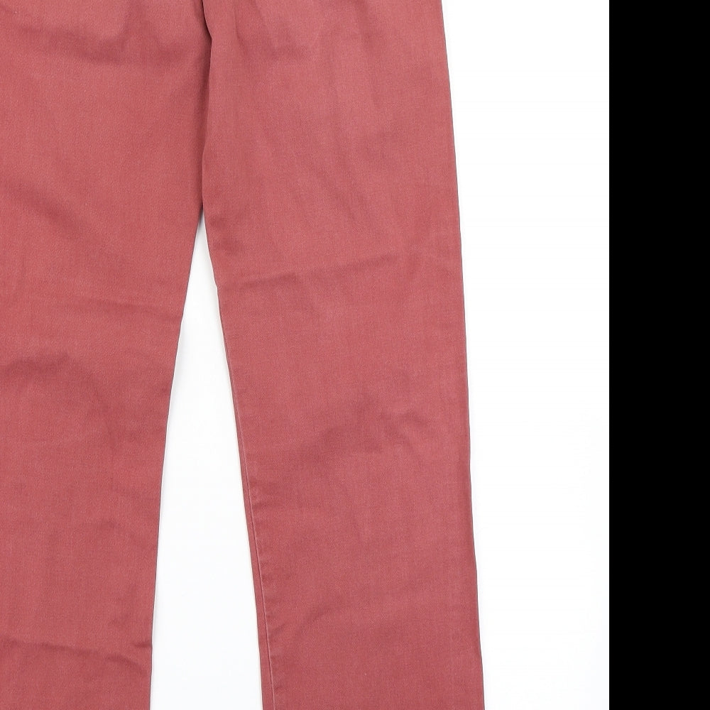 Denim Co Boys Red   Chino Trousers Size 12-13 Years