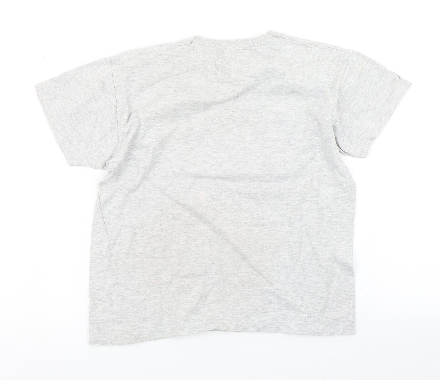 Fruit of the Loom Boys Grey   Basic T-Shirt Size 7-8 Years  - Wales Forever