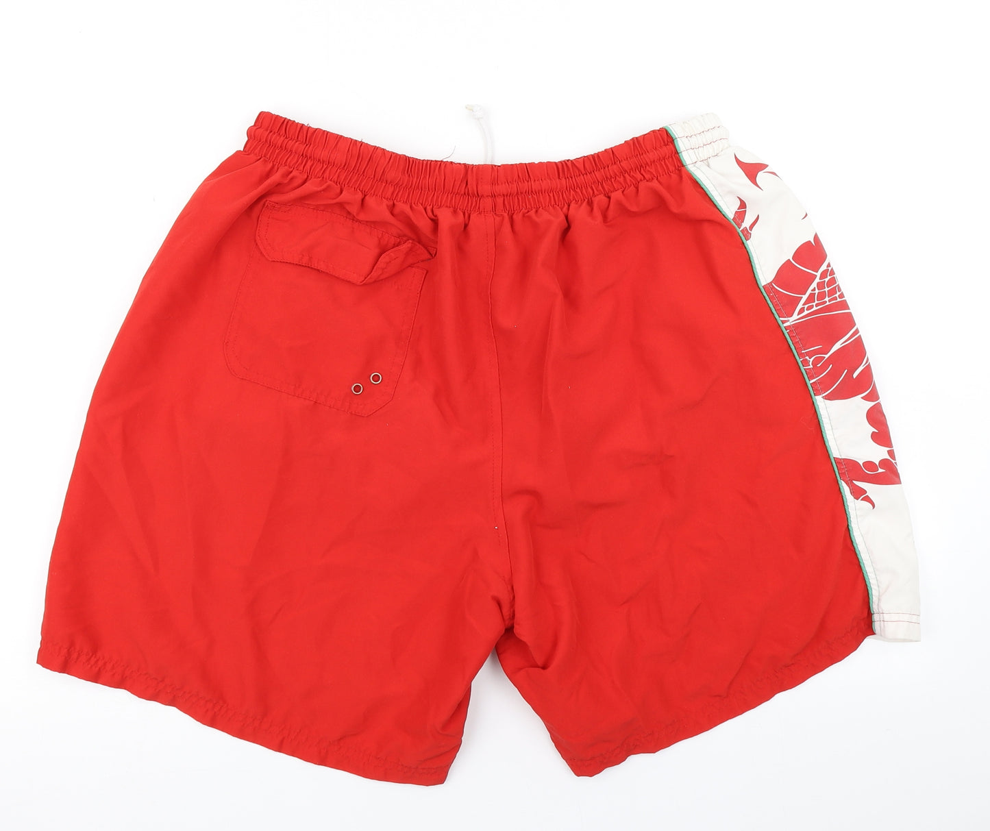 Easy Mens Red   Athletic Shorts Size 2XL - Wales