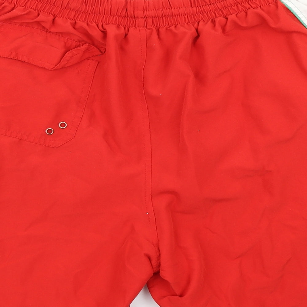 Easy Mens Red   Athletic Shorts Size 2XL - Wales