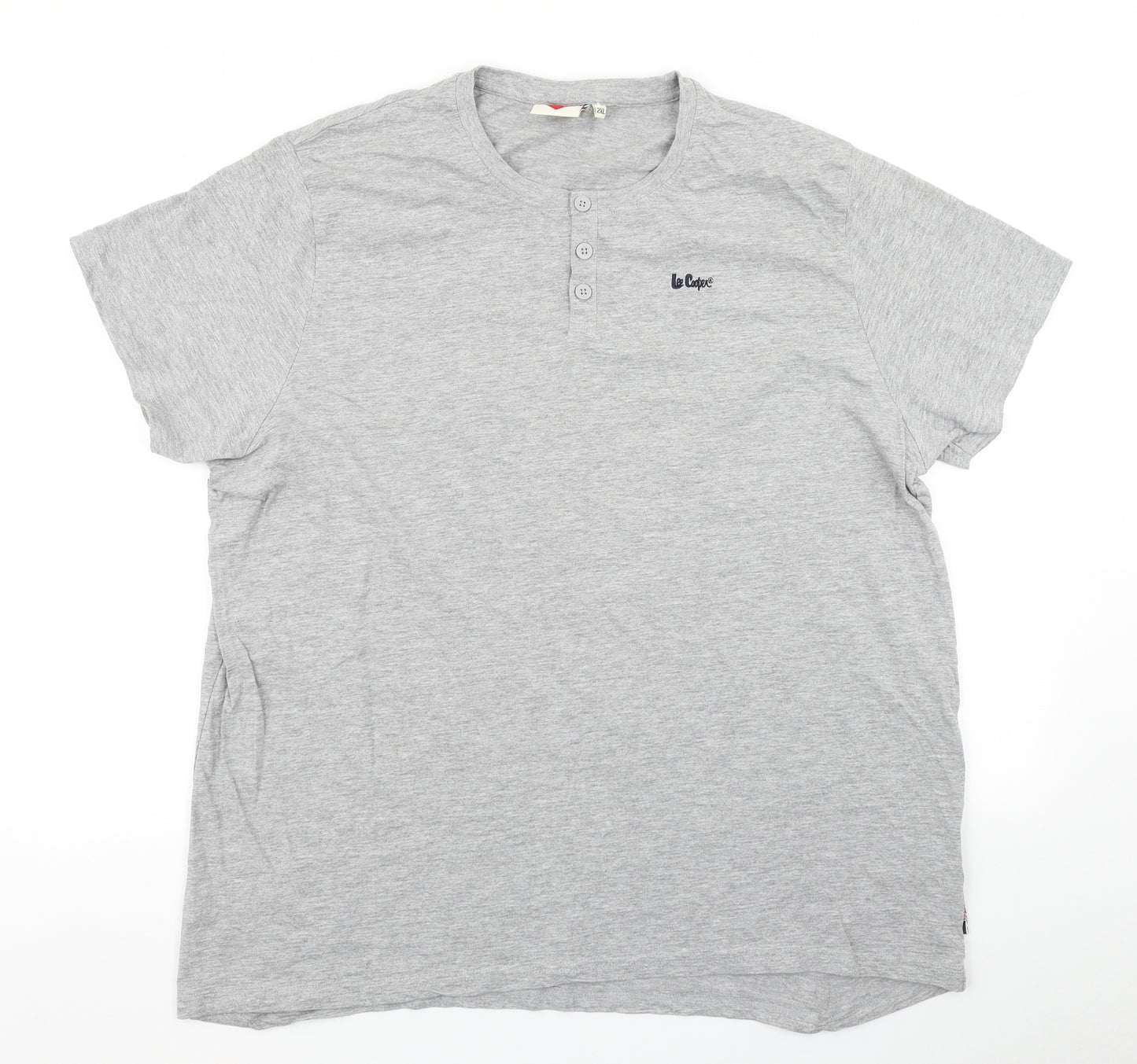Lee Cooper Mens Grey    T-Shirt Size 2XL