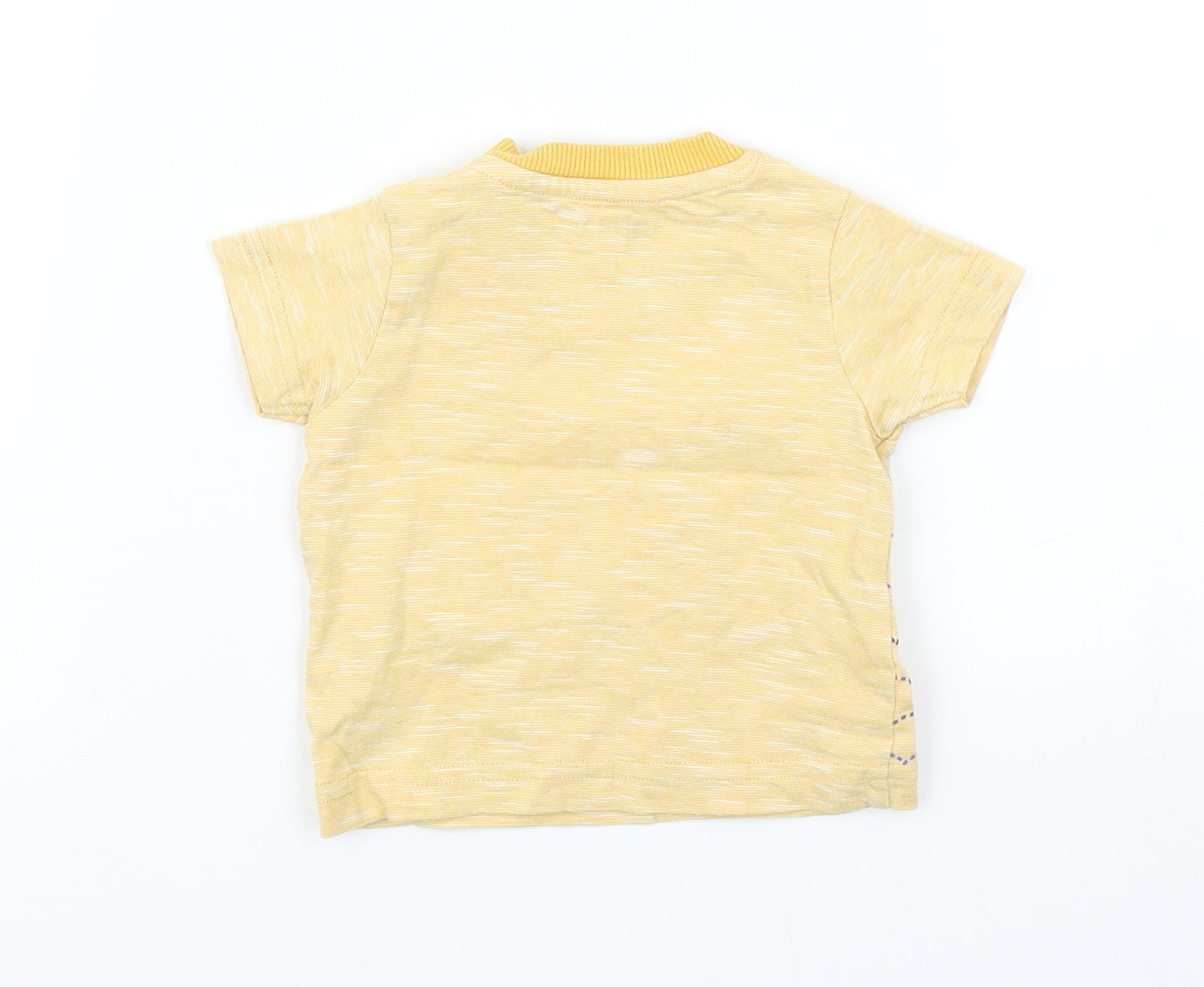 Nutmeg Boys Yellow   Basic T-Shirt Size 0-3 Months  - Whale