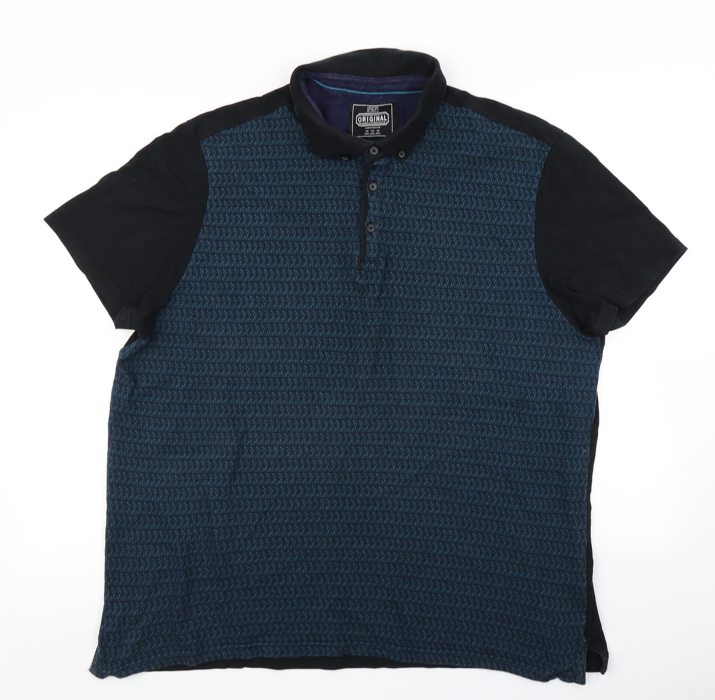 F&F Mens Blue    Polo Size 2XL