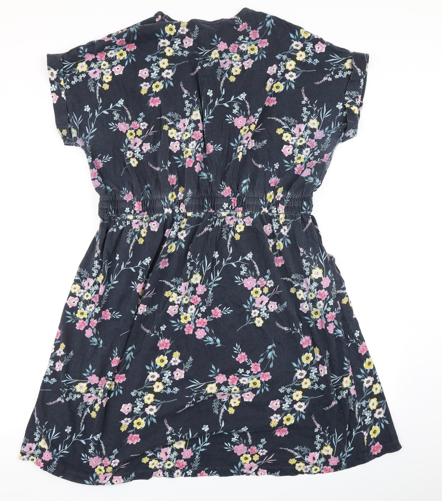 Yours Womens Blue Floral  Skater Dress  Size 20