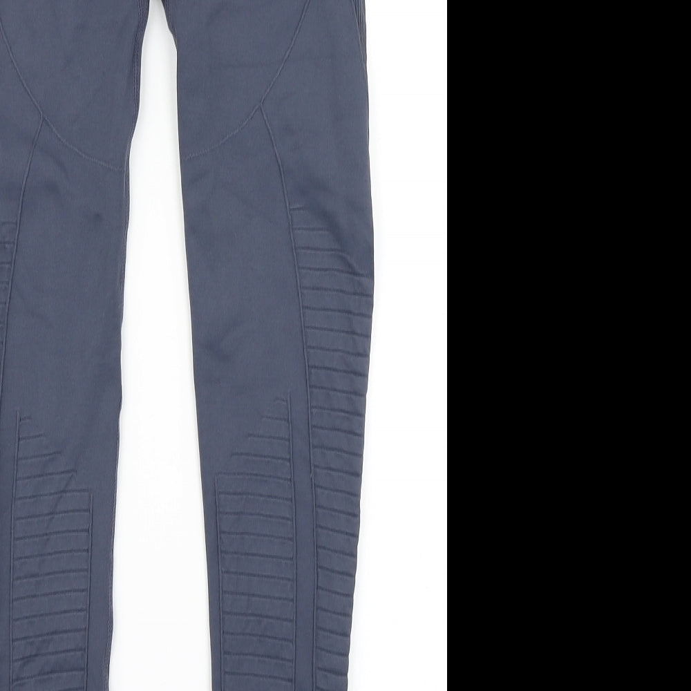 Ami medea Womens Grey   Compression Leggings Size L L23 in