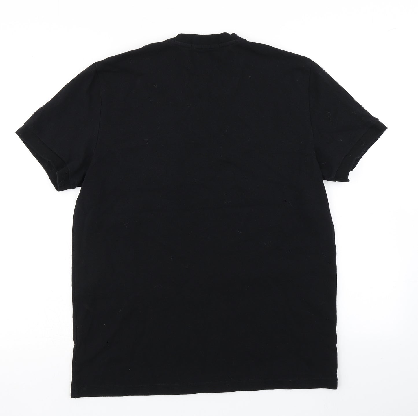 Fred Perry Mens Black    T-Shirt Size M