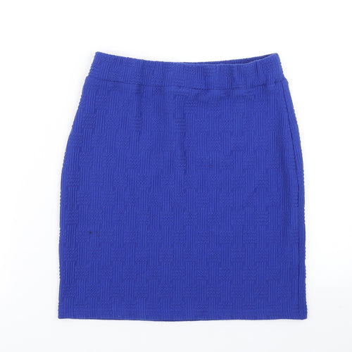 River Island Womens Blue   Straight & Pencil Skirt Size 10