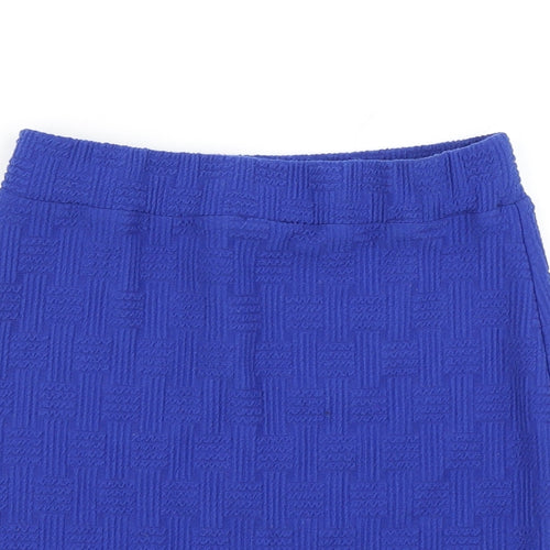 River Island Womens Blue   Straight & Pencil Skirt Size 10