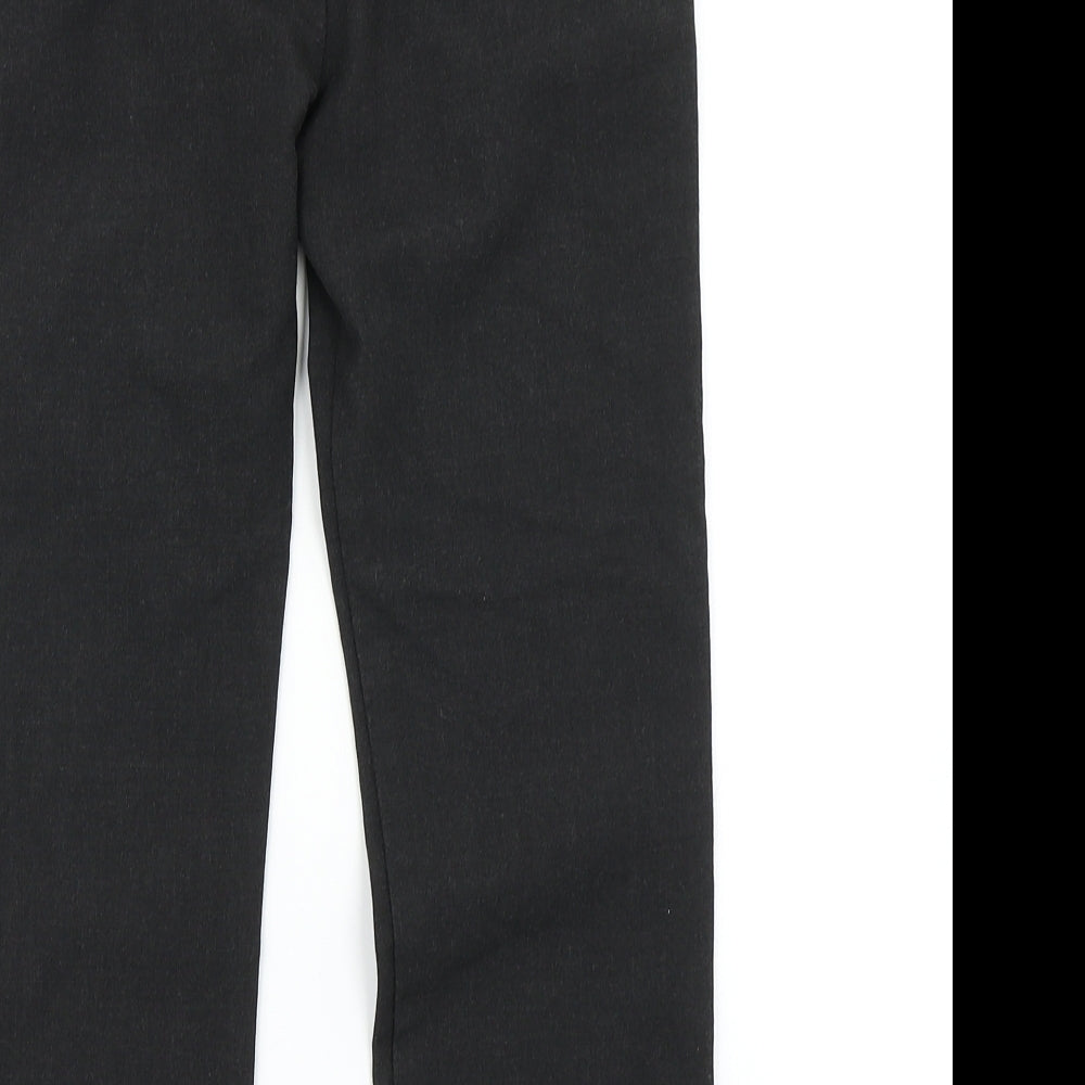 F&F Boys Black   Dress Pants Trousers Size 7-8 Years