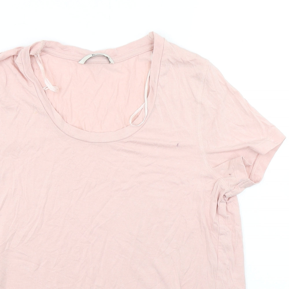 TU Womens Pink   Basic T-Shirt Size 12