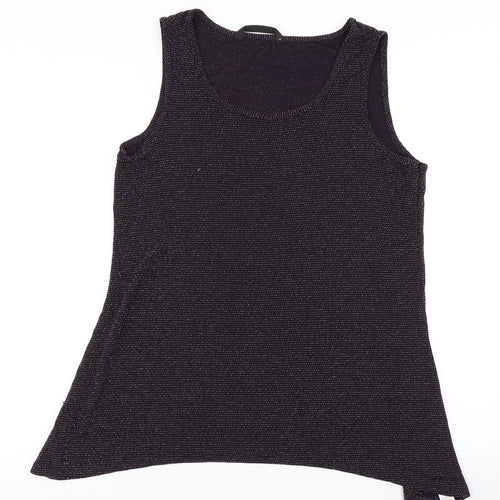 Dunnes Womens Purple   Basic Tank Size 12