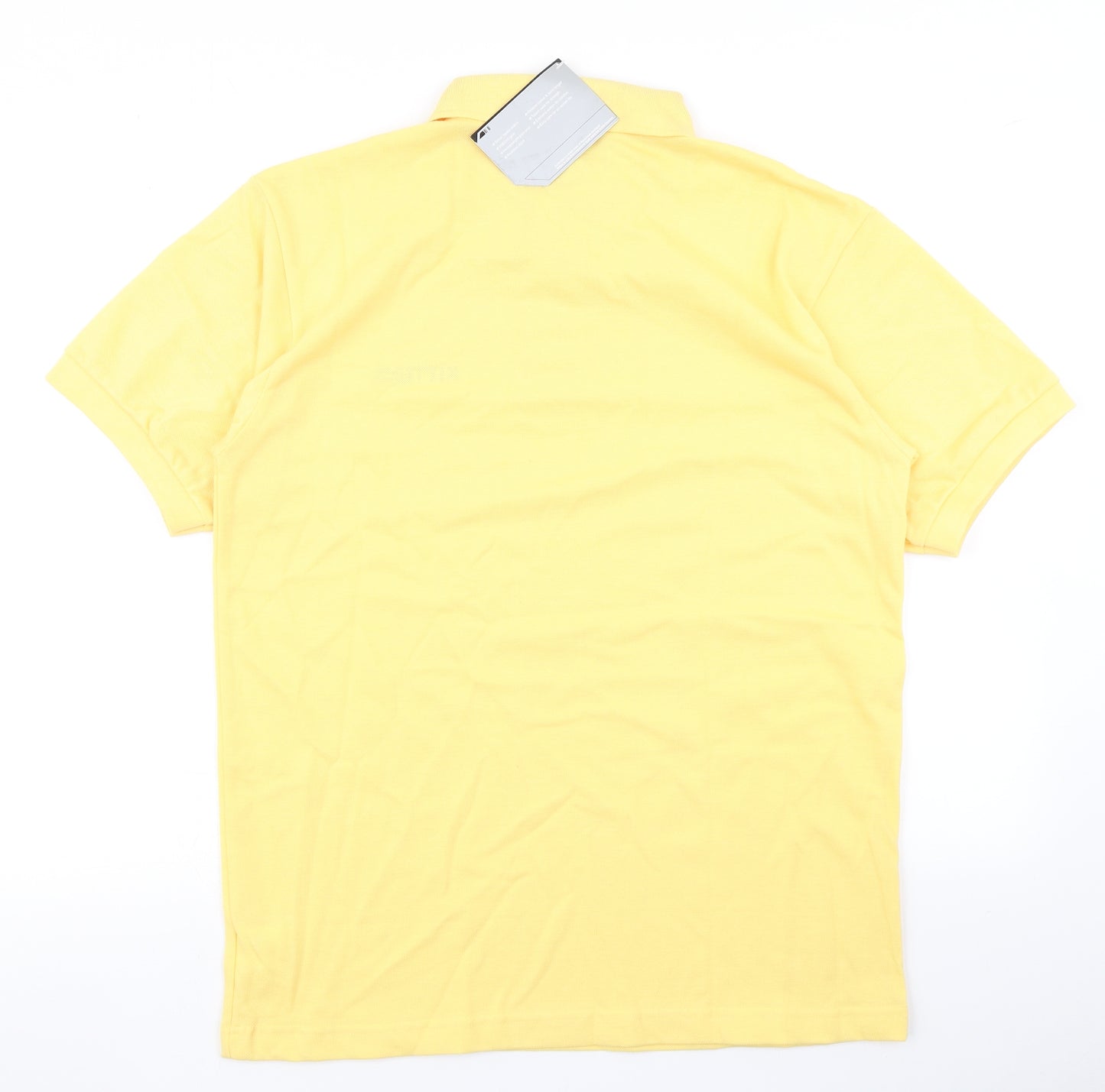 Performs Mens Yellow    Polo Size S