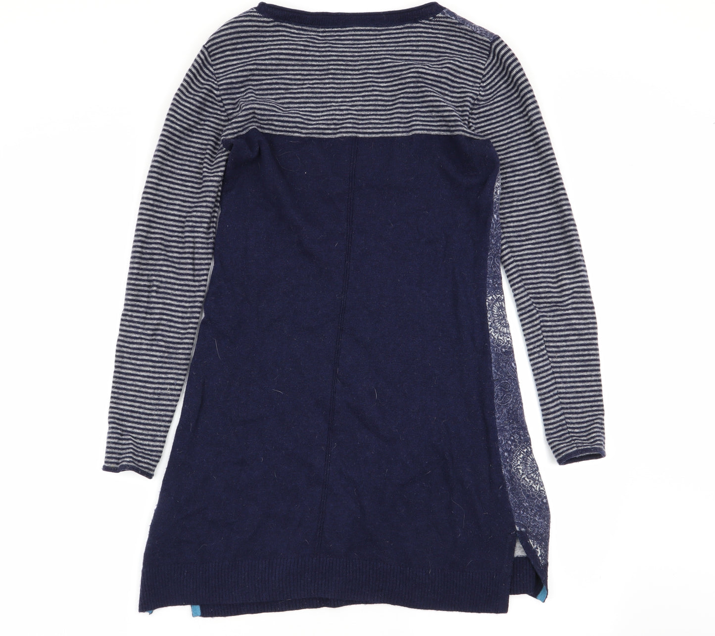 White Stuff Womens Multicoloured Geometric  Jumper Dress  Size 8