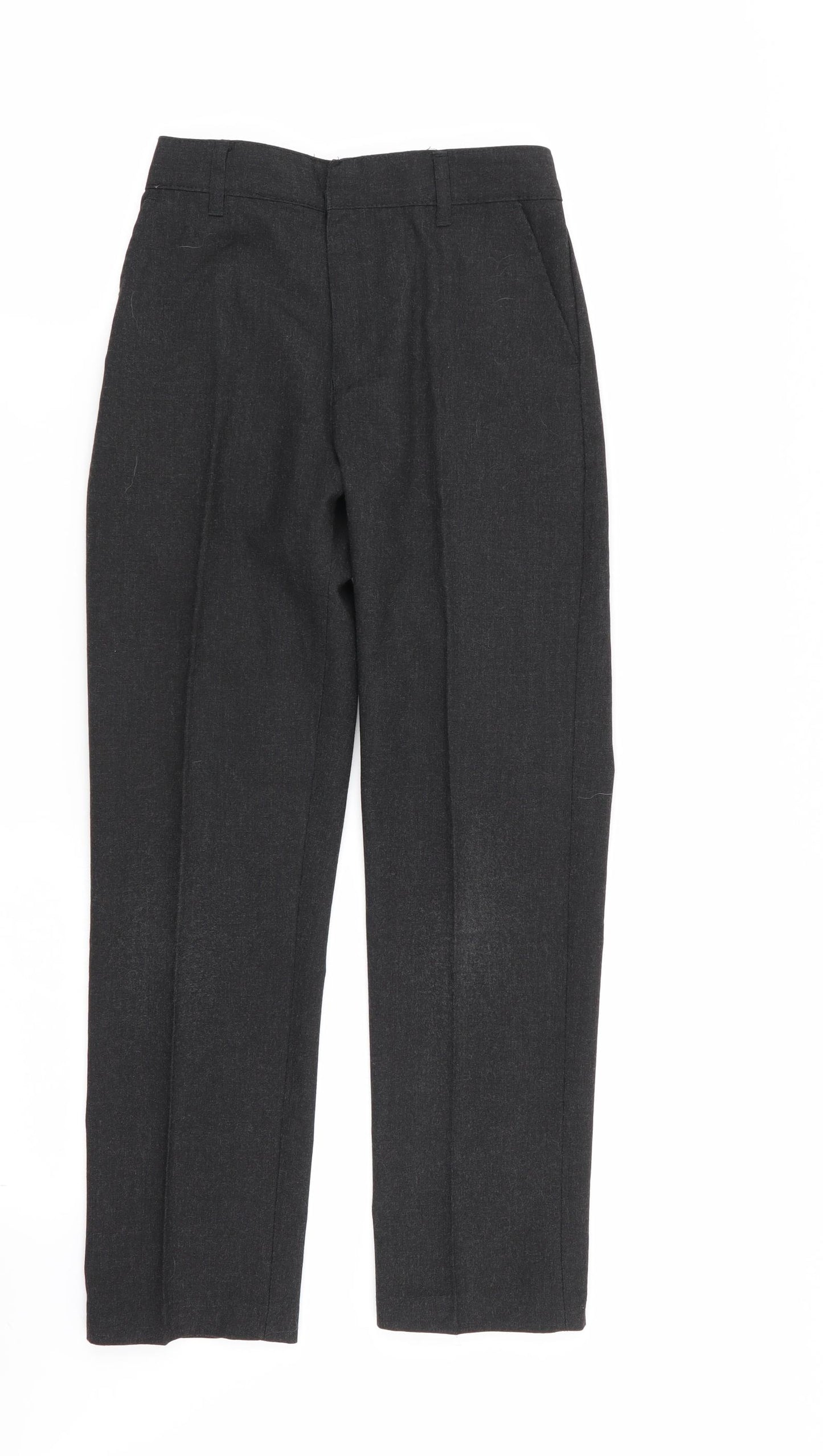 F&F Boys Grey   Cargo Trousers Size 9-10 Years - school trousers
