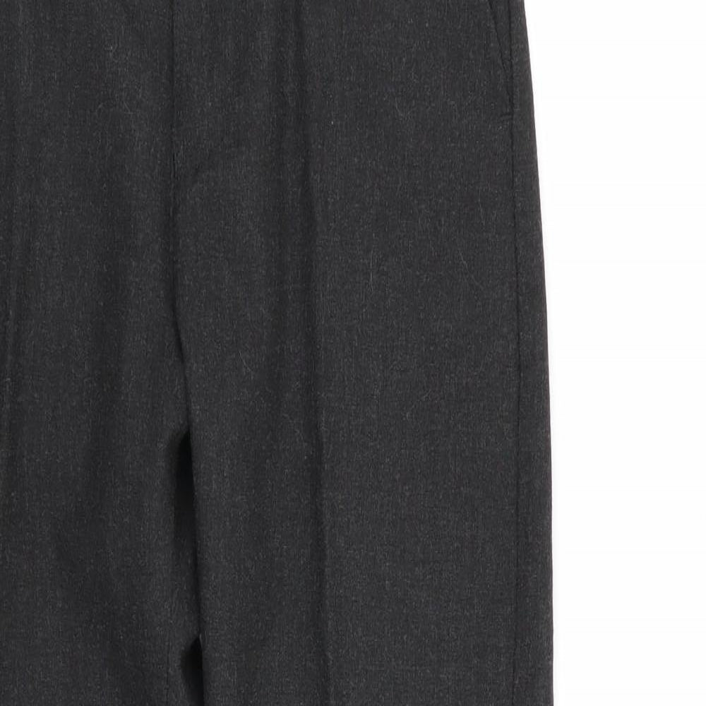 F&F Boys Grey   Cargo Trousers Size 9-10 Years - school trousers
