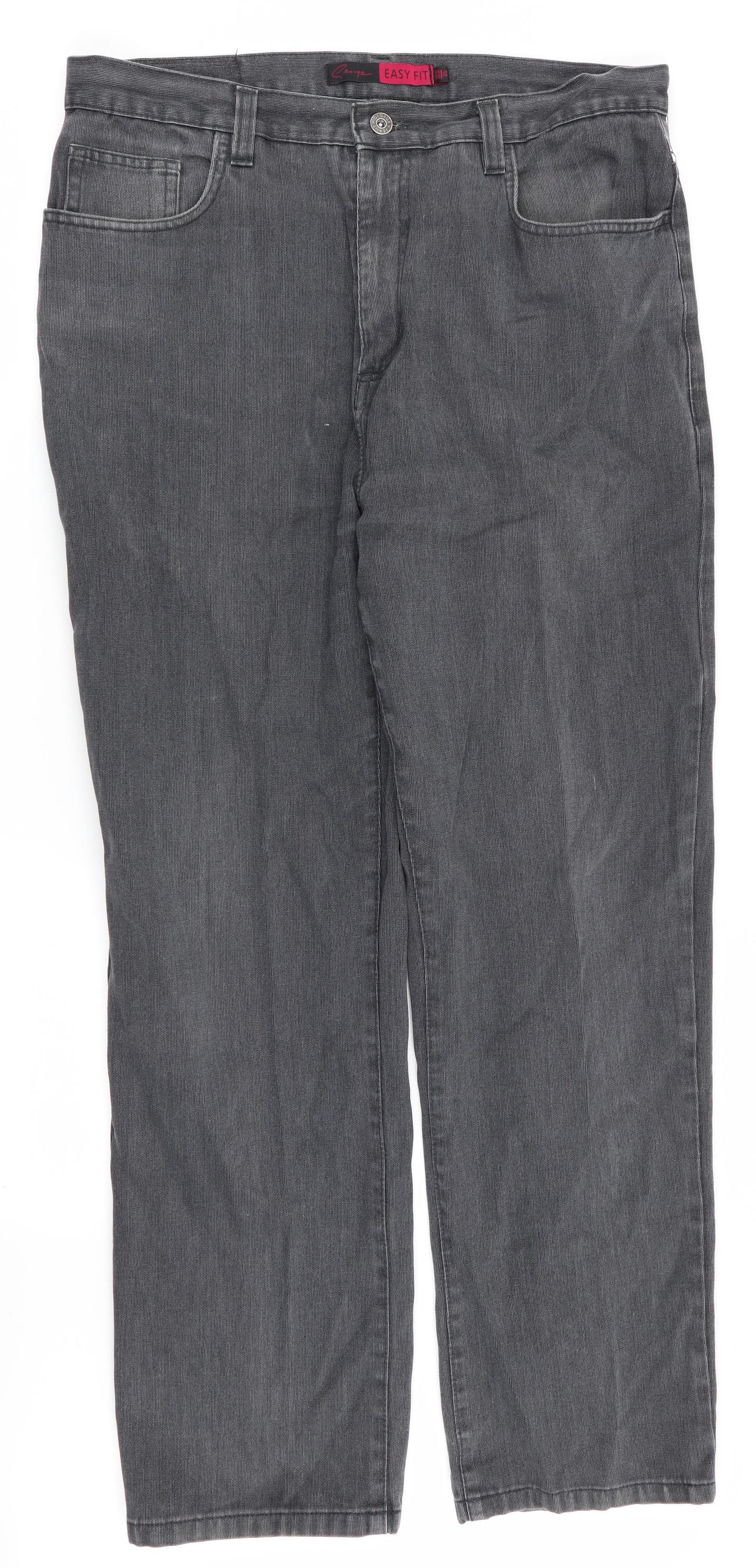 Asda George Mens Grey   Straight Jeans Size 36 in L31 in
