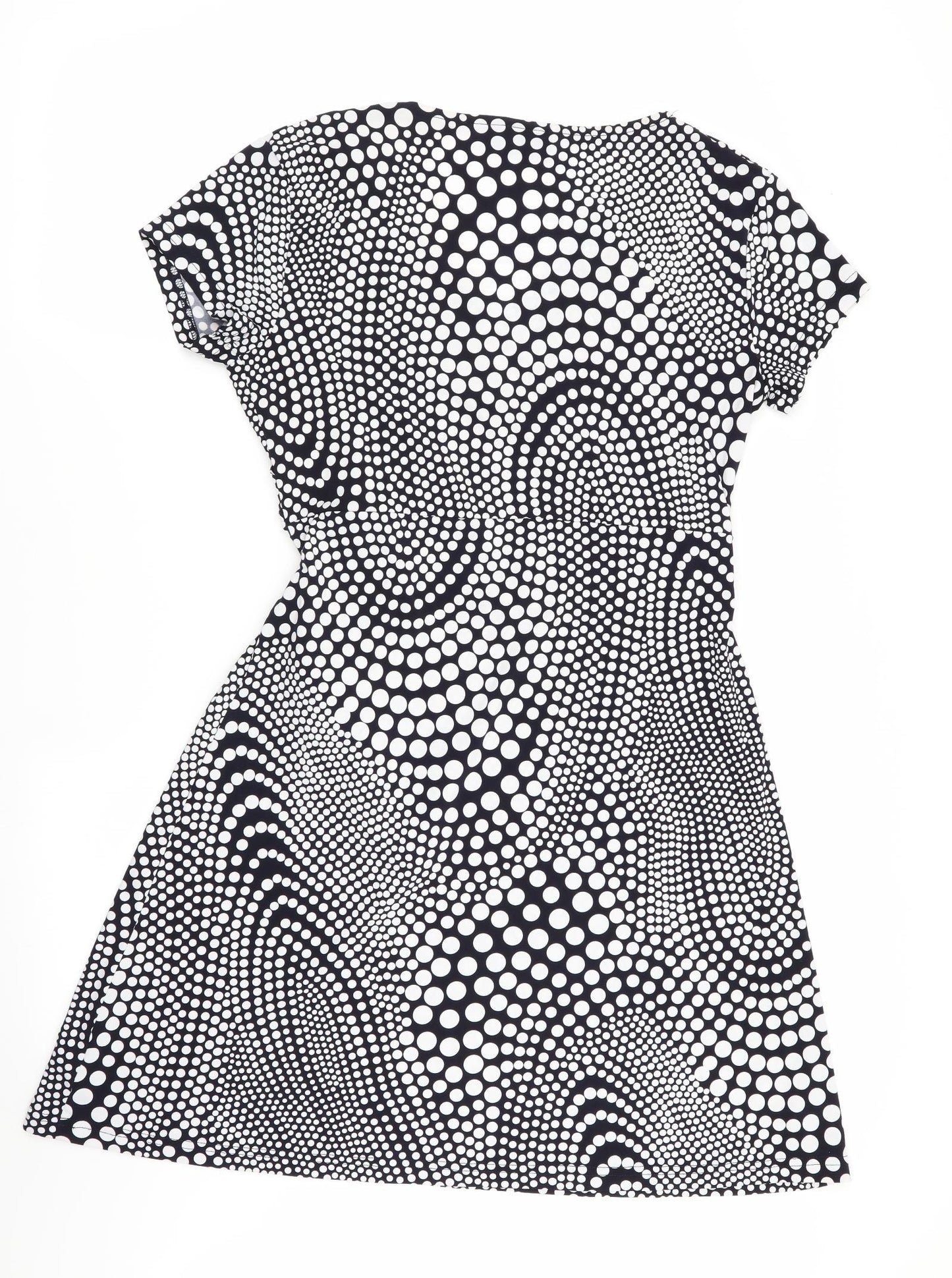 NEXT Womens Multicoloured Polka Dot  Fit & Flare  Size 14