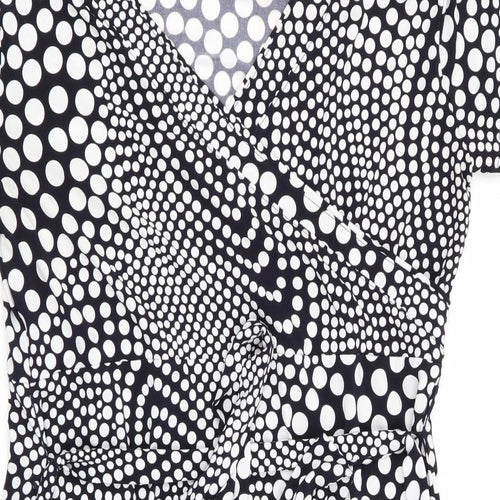 NEXT Womens Multicoloured Polka Dot  Fit & Flare  Size 14