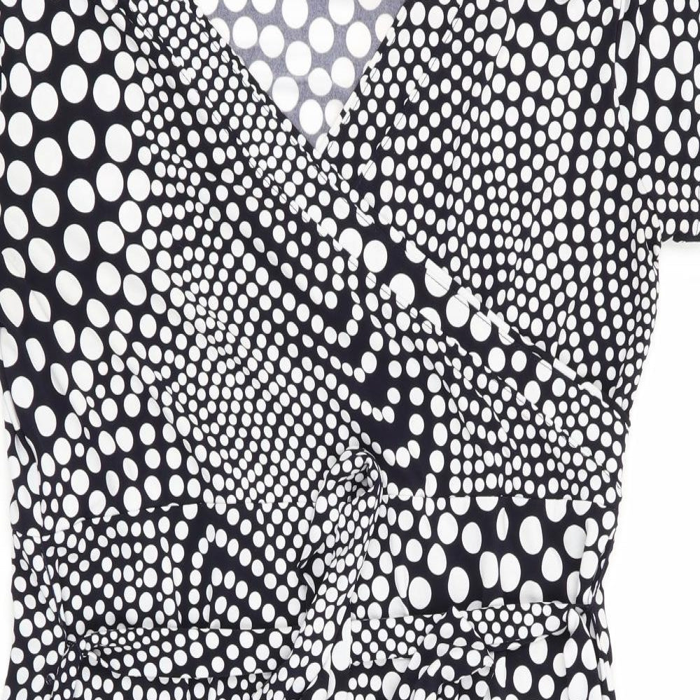 NEXT Womens Multicoloured Polka Dot  Fit & Flare  Size 14