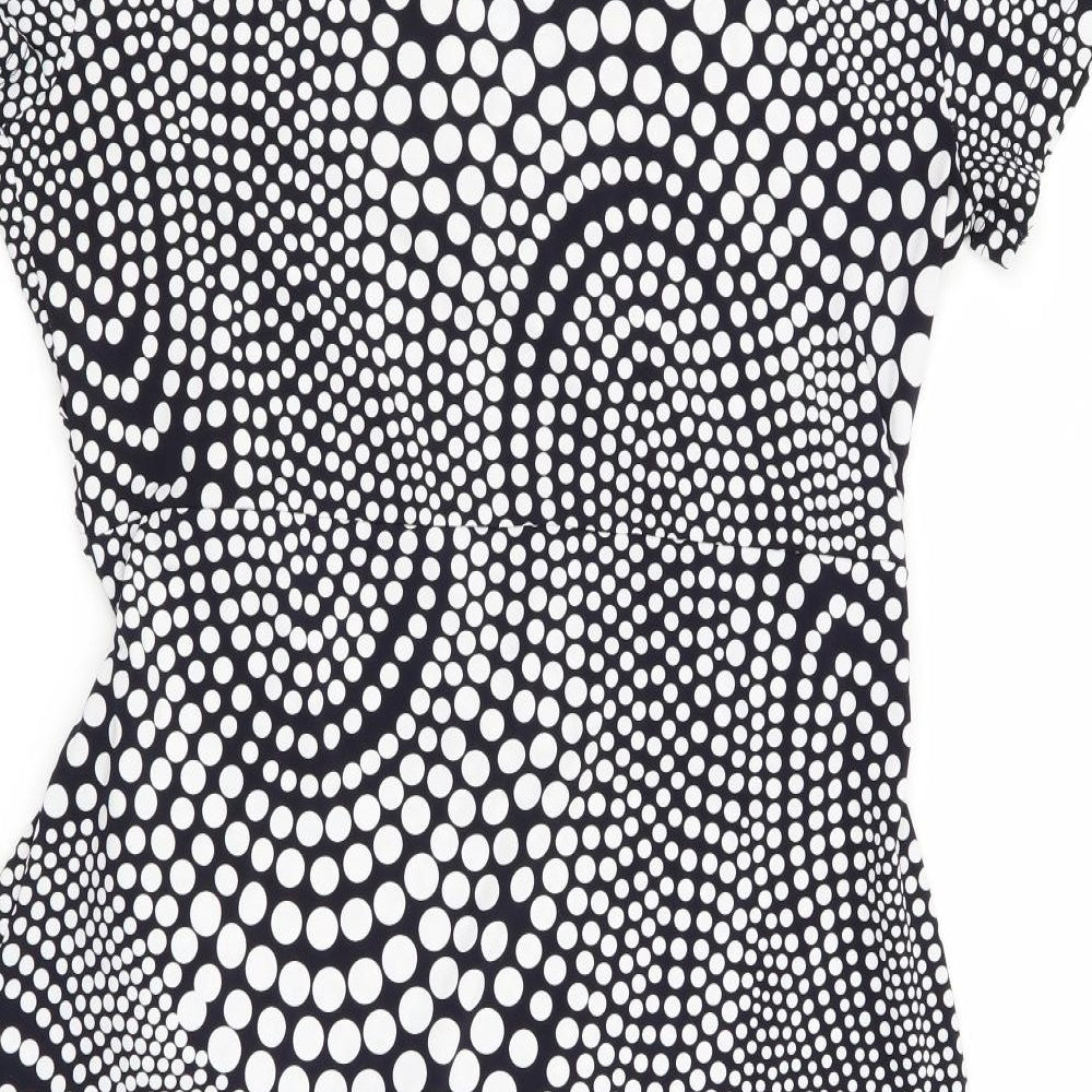 NEXT Womens Multicoloured Polka Dot  Fit & Flare  Size 14