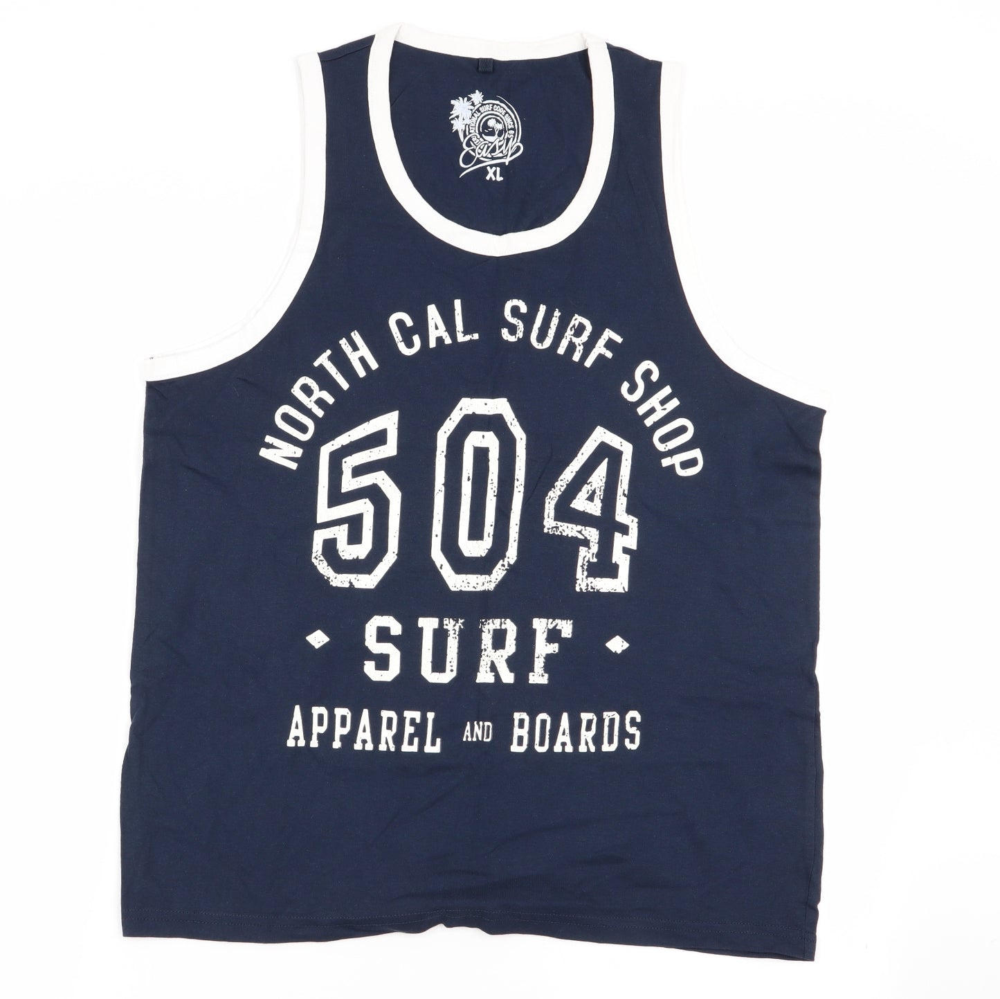 international surf code Mens Blue    T-Shirt Size XL  - tank top