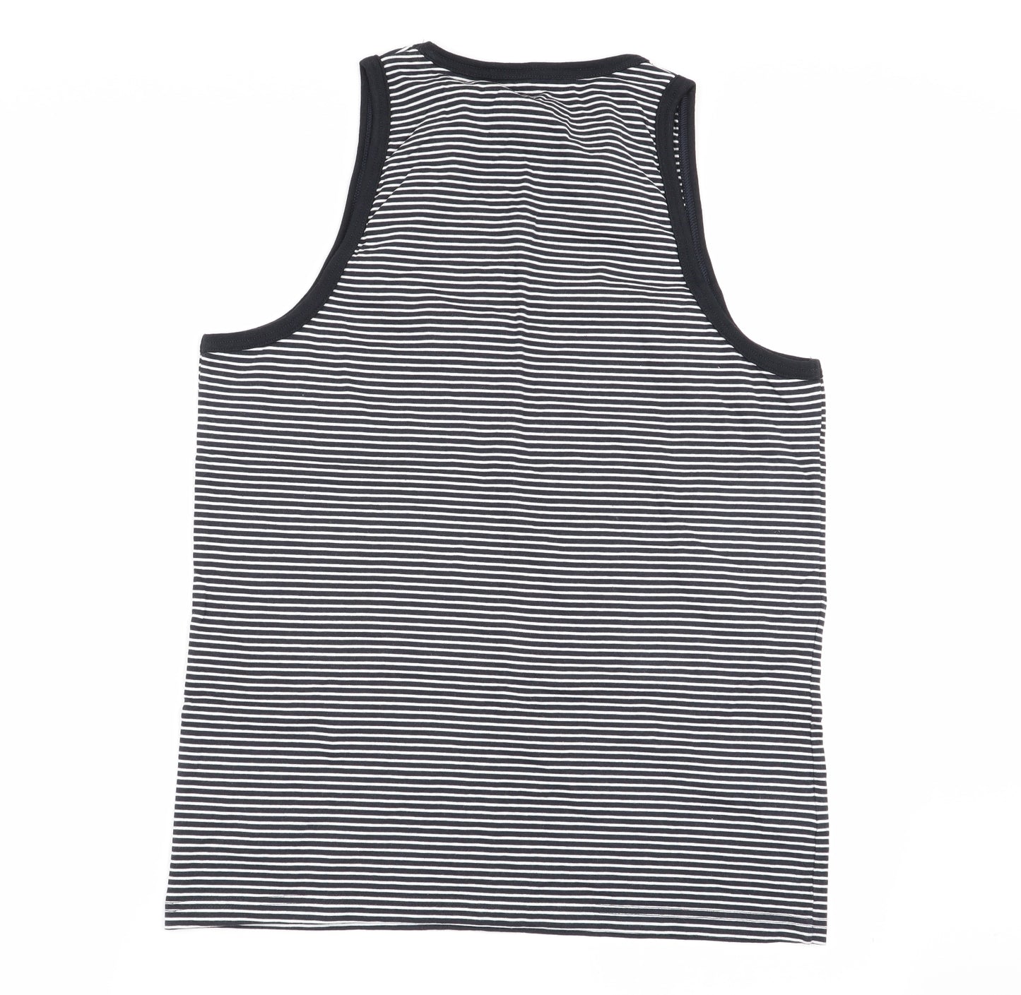 international surf code Mens Multicoloured Striped   T-Shirt Size XL  - tank top