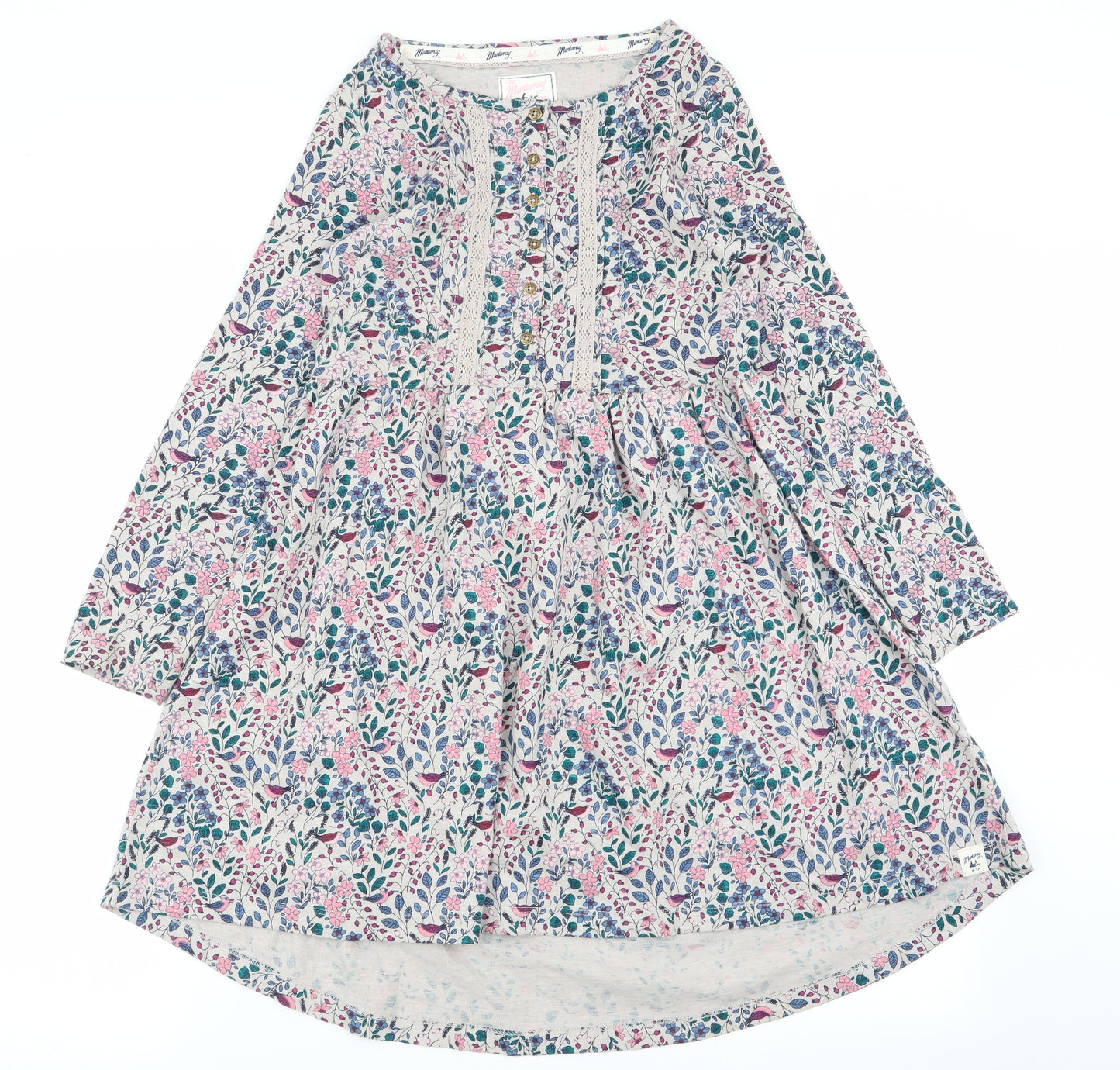 montaray Girls Multicoloured Floral  Fit & Flare  Size 8-9 Years