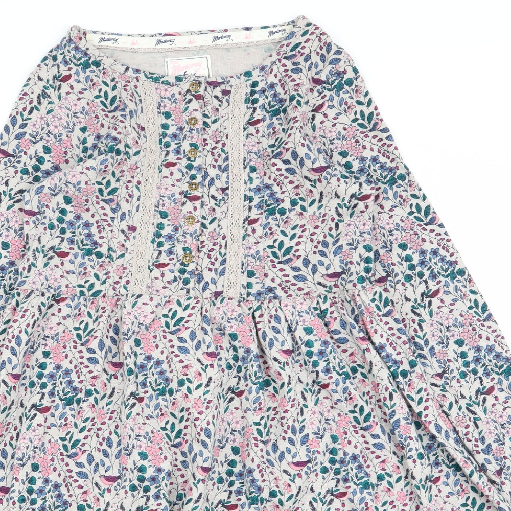 montaray Girls Multicoloured Floral  Fit & Flare  Size 8-9 Years