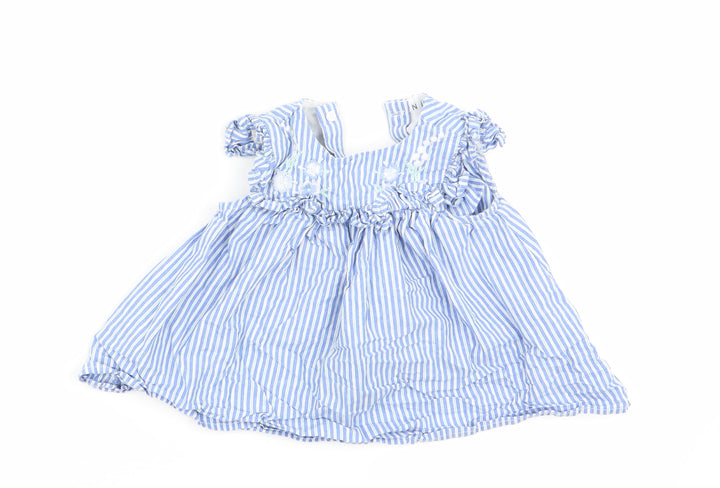 Nutmeg Girls Multicoloured Striped Fit & Flare Size 6-9 Months