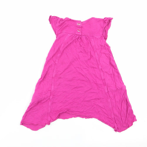 F&F Girls Pink   Basic T-Shirt Size 3-4 Years