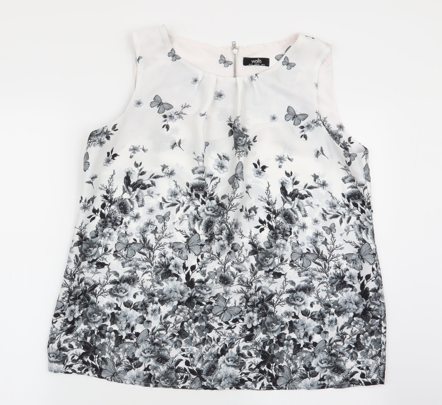 Wallis Womens Multicoloured Floral  Basic Blouse Size 16