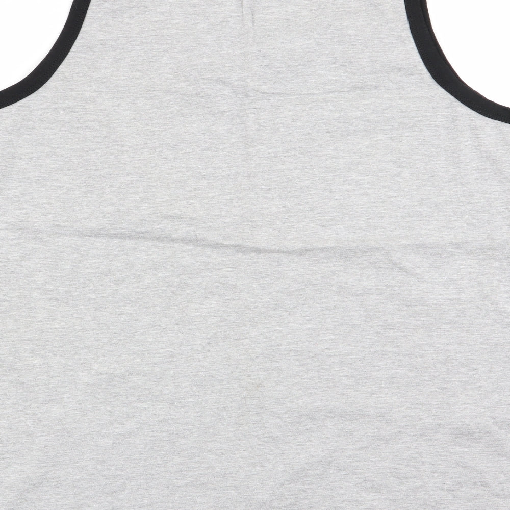 Jacamo Mens Grey    T-Shirt Size 2XL  - tank top