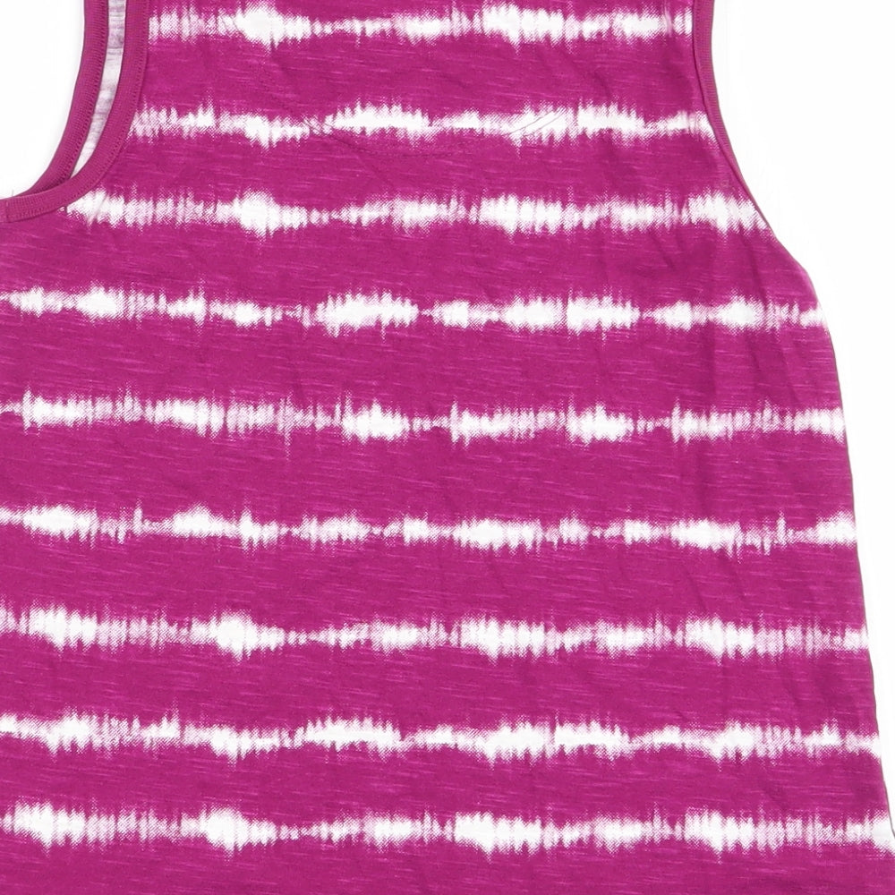 TU Girls Multicoloured Striped  Basic Tank Size 4-5 Years