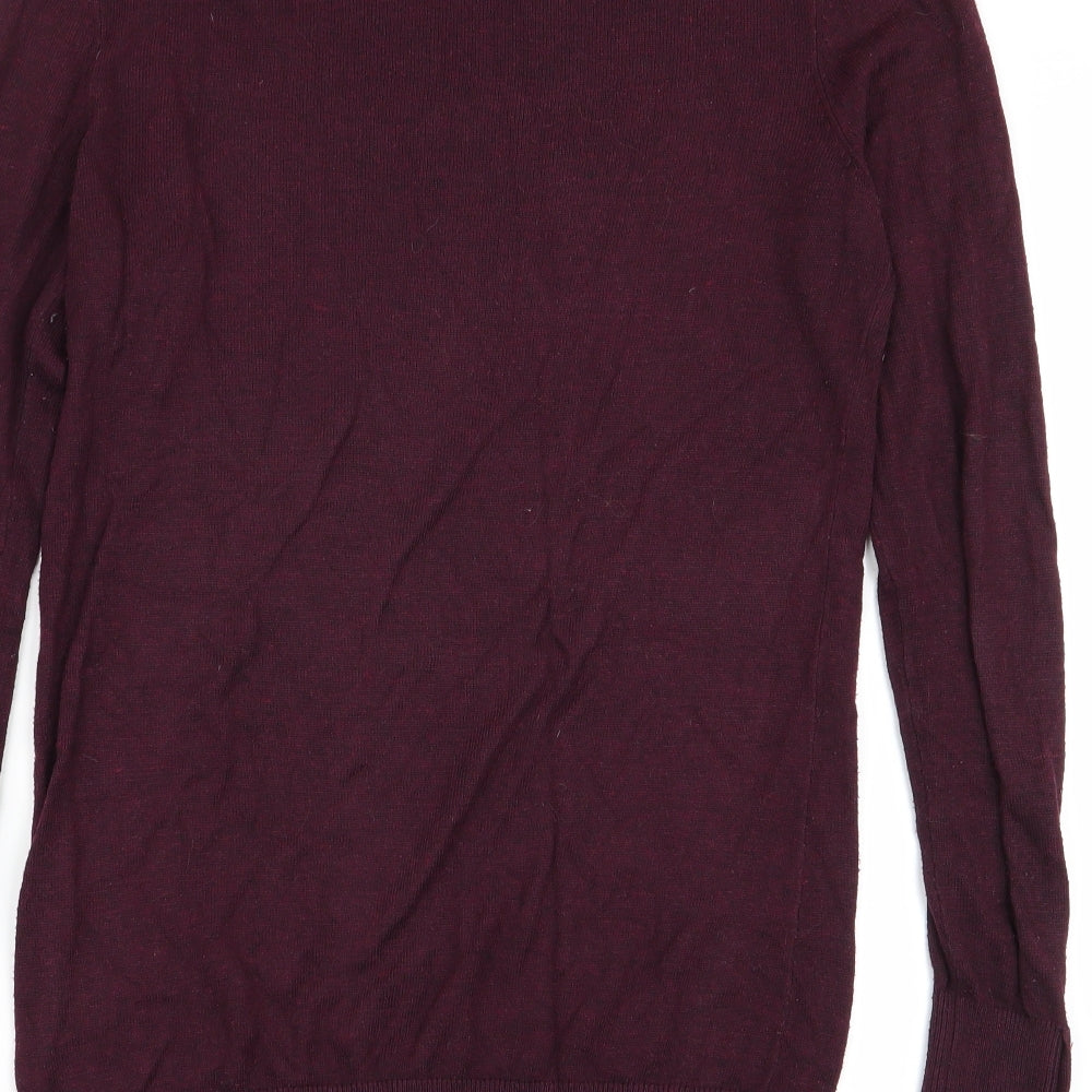 Warehouse Womens Red   Basic T-Shirt Size 10