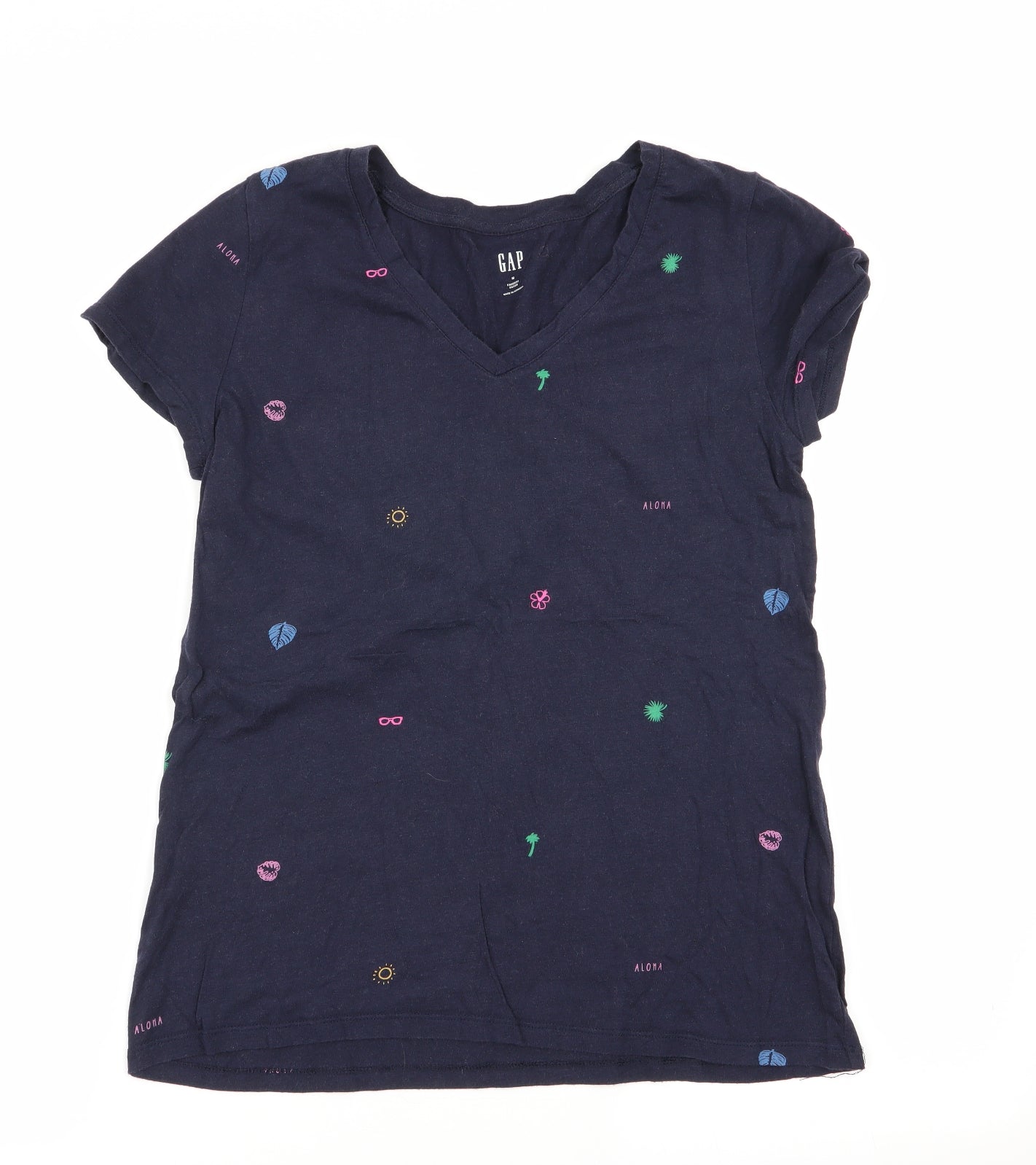 Gap Womens Blue   Basic T-Shirt Size M